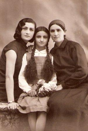Grandma Yaffah, Mother Victoria, Aunt Zipora, SAIDOFF